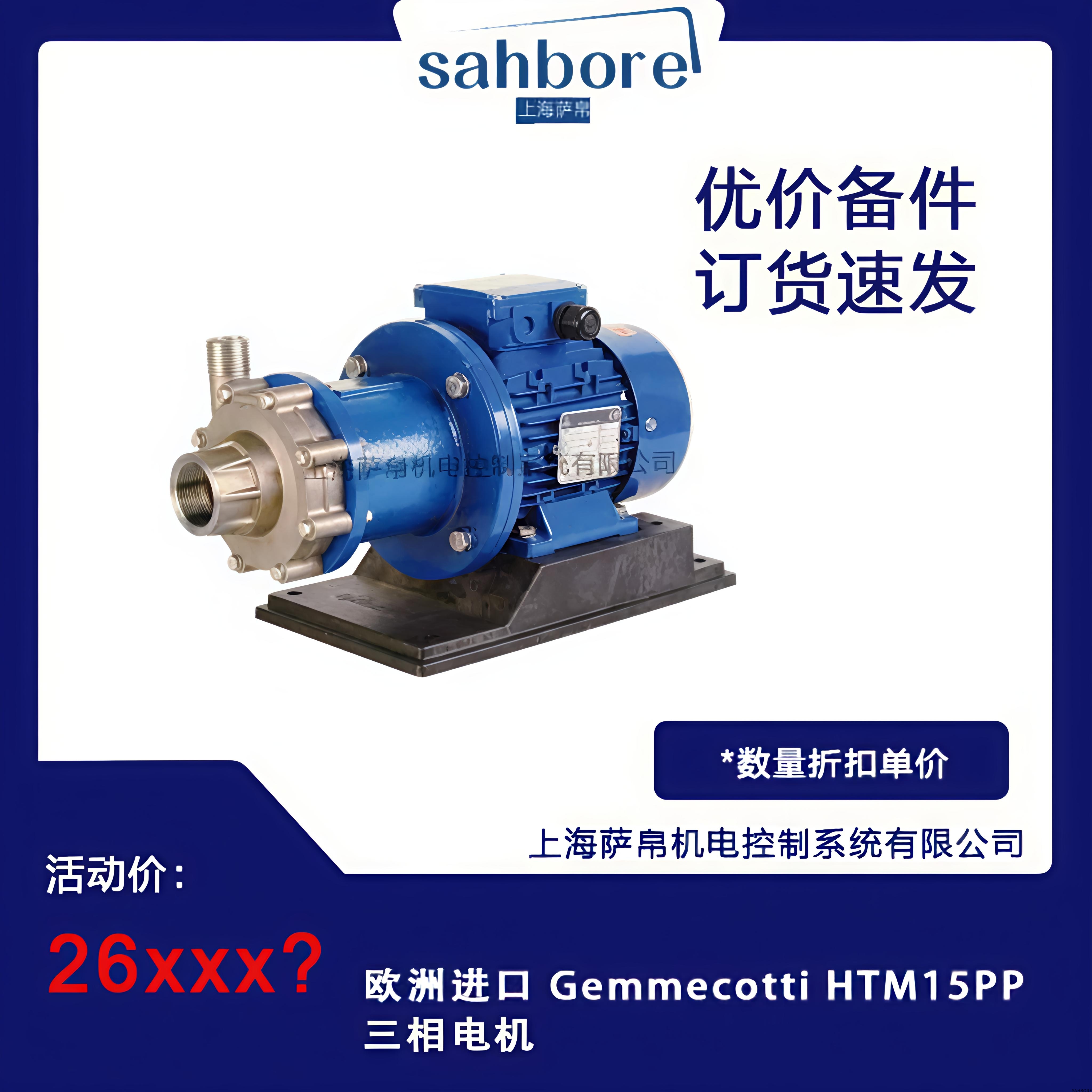 欧洲进口Gemmecotti HTM15PP三相电机