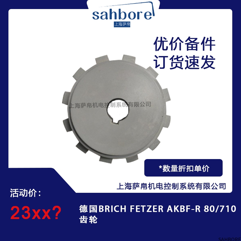 德国BRICH FETZER AKBF-R 80/710齿轮