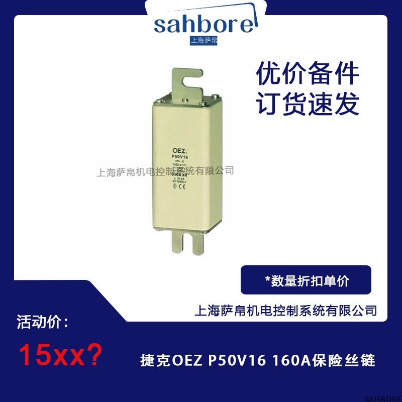 捷克OEZ P50V16 160A保险丝链