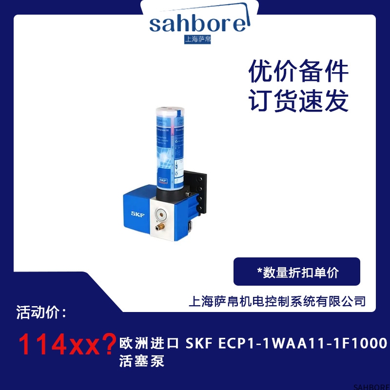 欧洲进口 SKF ECP1-1WAA11-1F1000活塞泵