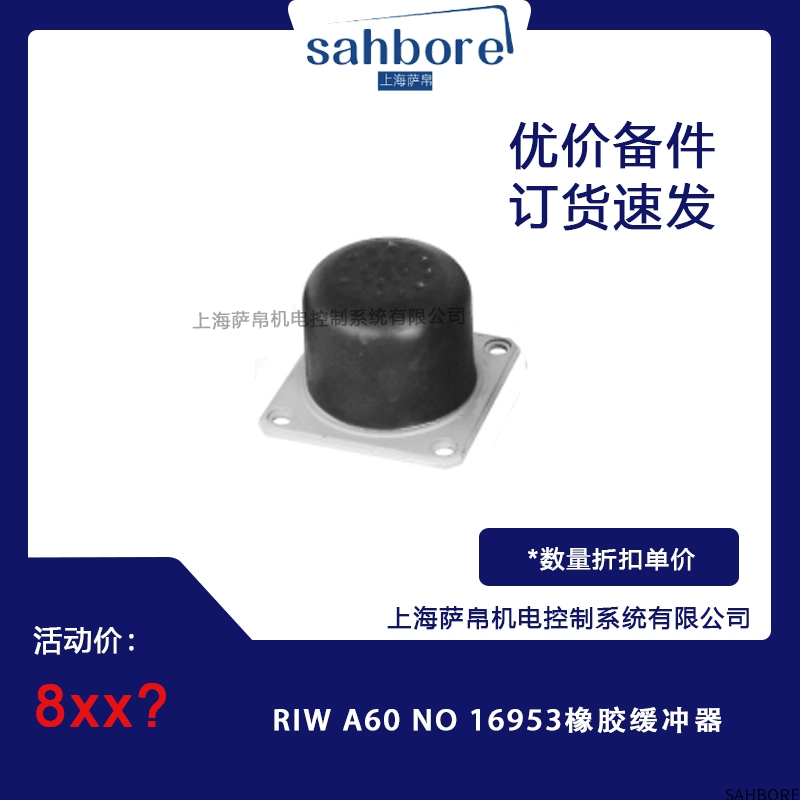 RIW A60 NO 16953橡胶缓冲器