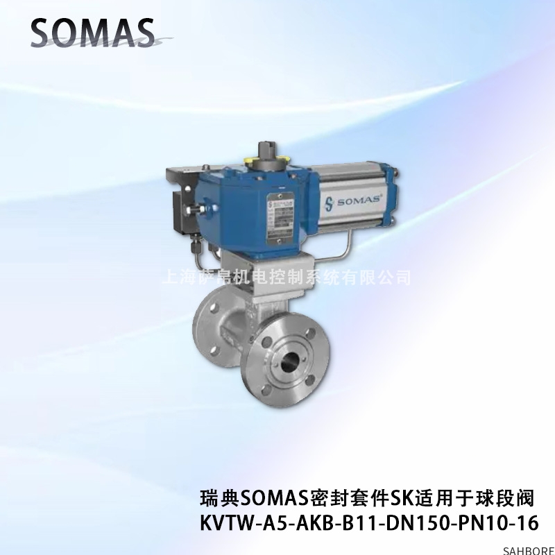 瑞典SOMAS密封套件SK适用于球段阀KVTW-A5-AKB-B11-DN150-PN10-16