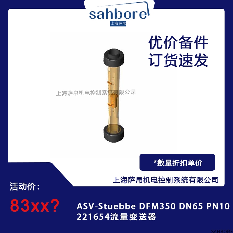 ASV-Stuebbe DFM350 DN65 PN10221654流量变送器