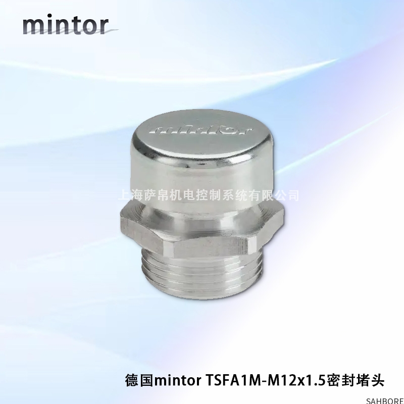 德国mintor TSFA1M-M12x1.5密封堵头