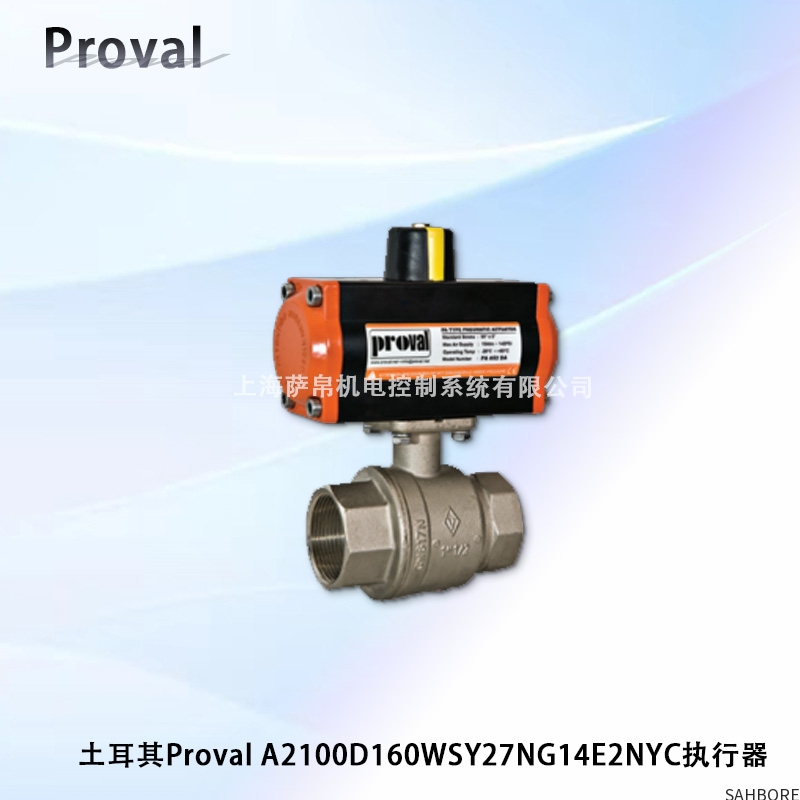 土耳其Proval A2100D160WSY27NG14E2NYC执行器