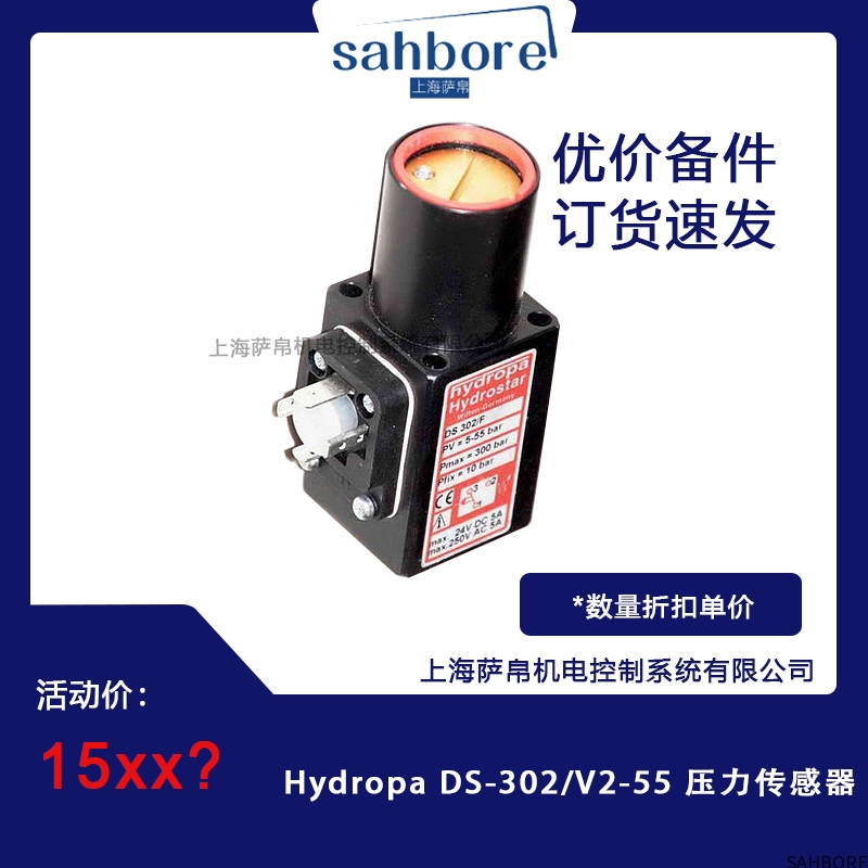 Hydropa DS-302/V2-55 压力传感器